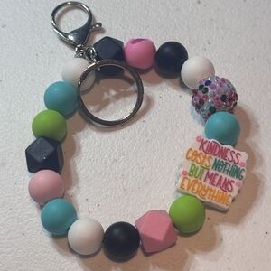 Vibrant Beaded Kindness Keychains Designed By Ashleigh